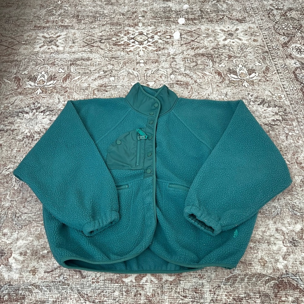 Free People Hit The Slopes Jacket - Evergreen